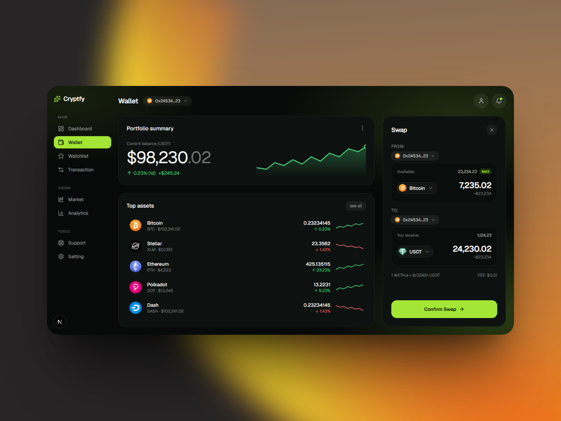 Cryptfy preview